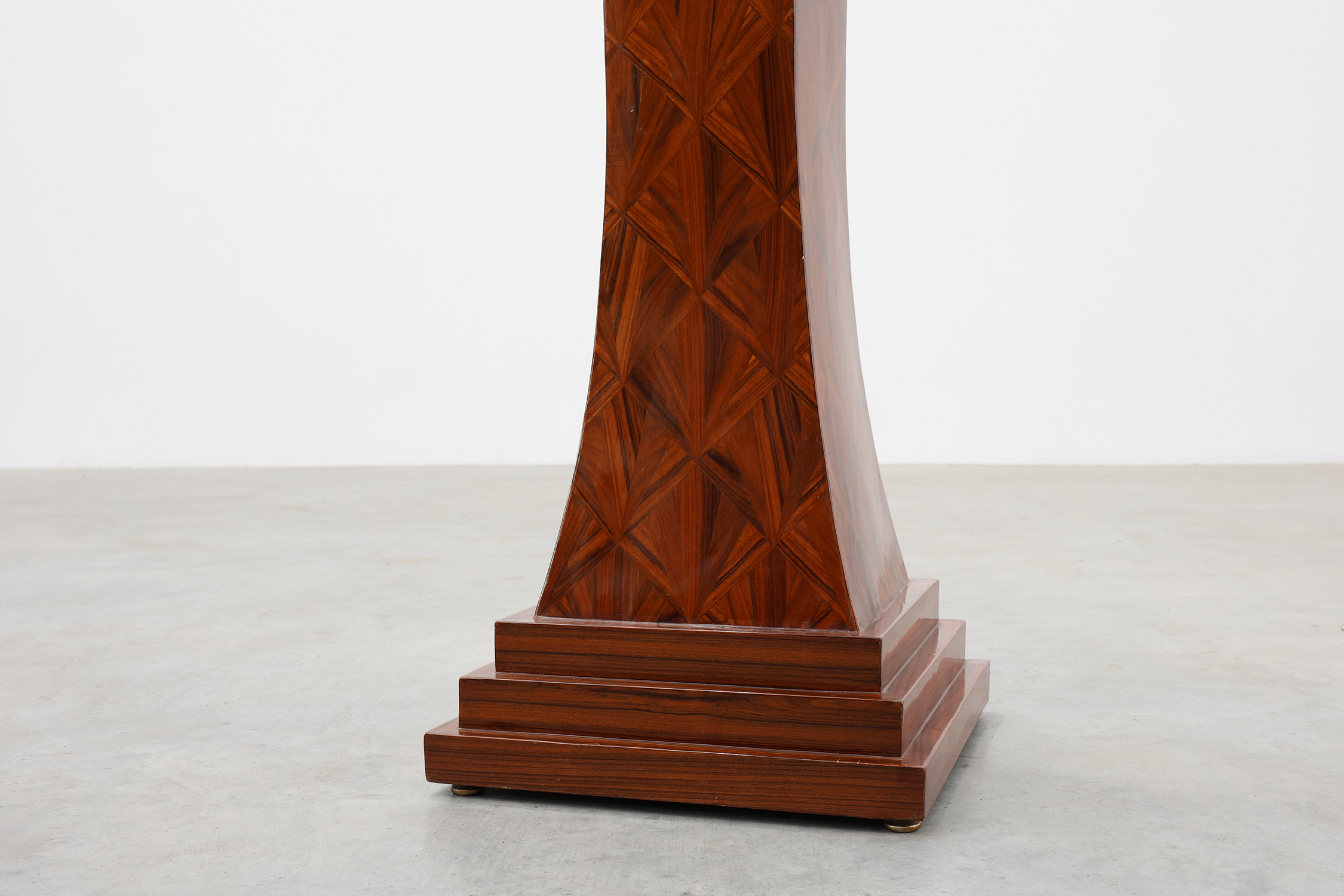 Large Art Deco Console in Wood Marquetry, France ca. 1920 thumbnail